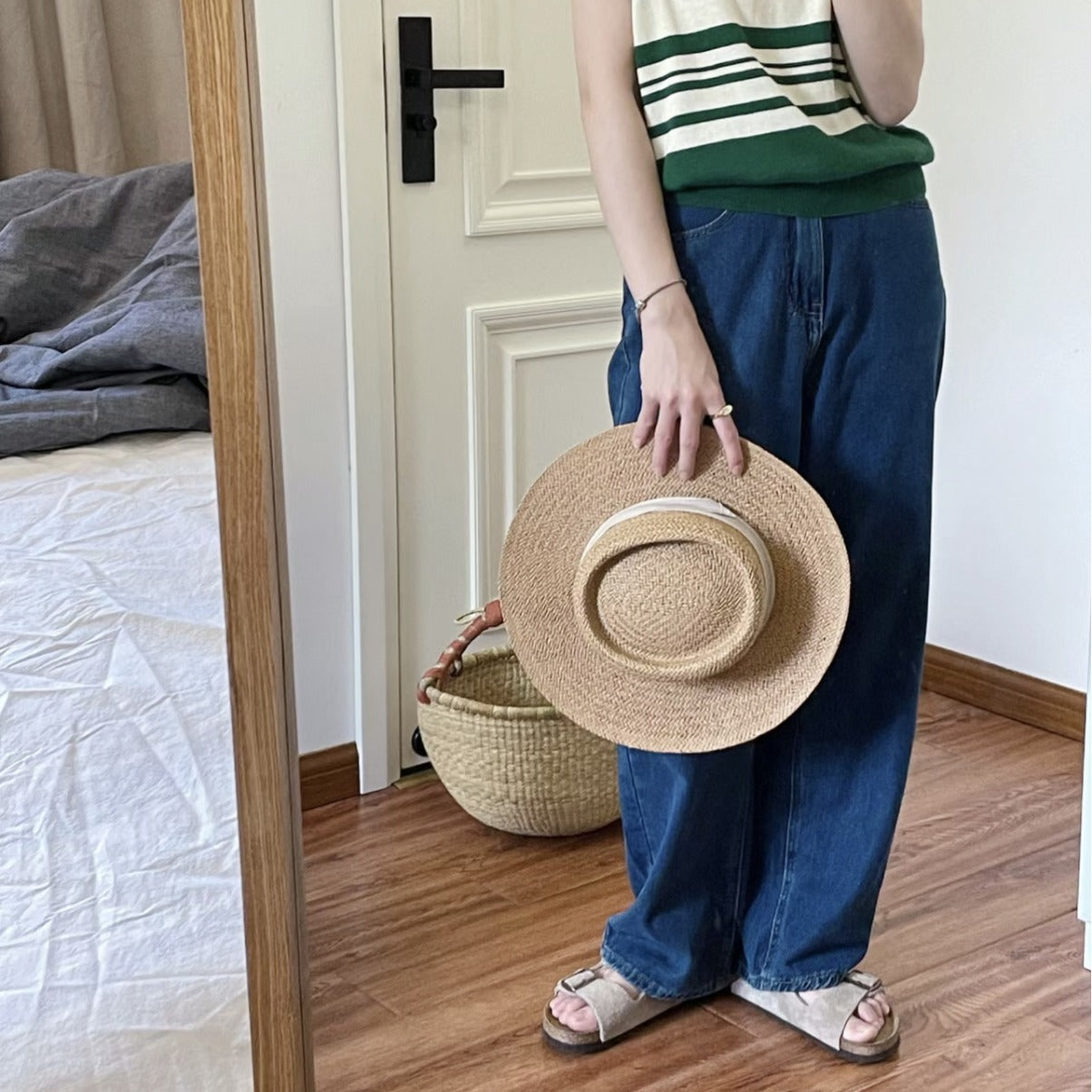 Cork-soles sandals