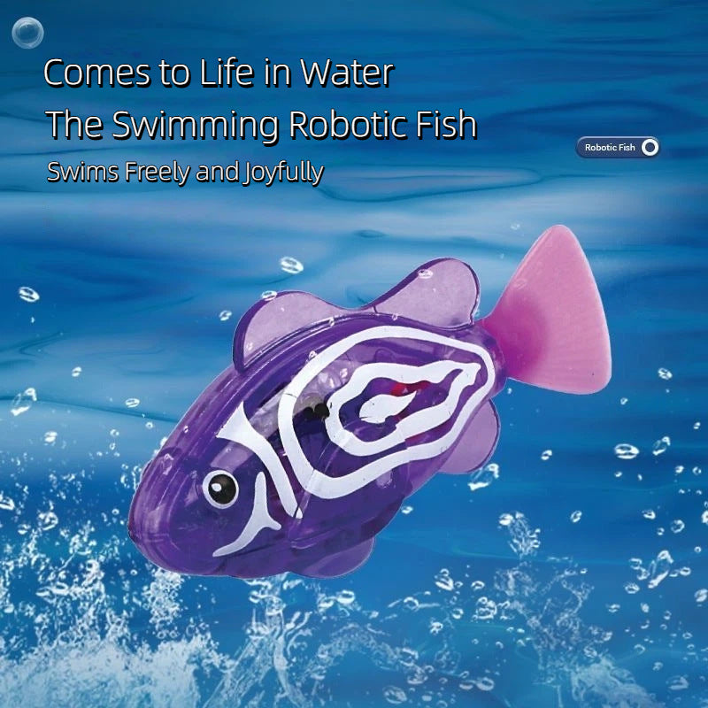 Luminous Sensor Activated Swimming Fish Toy