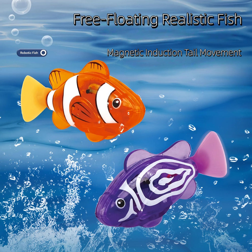 Luminous Sensor Activated Swimming Fish Toy