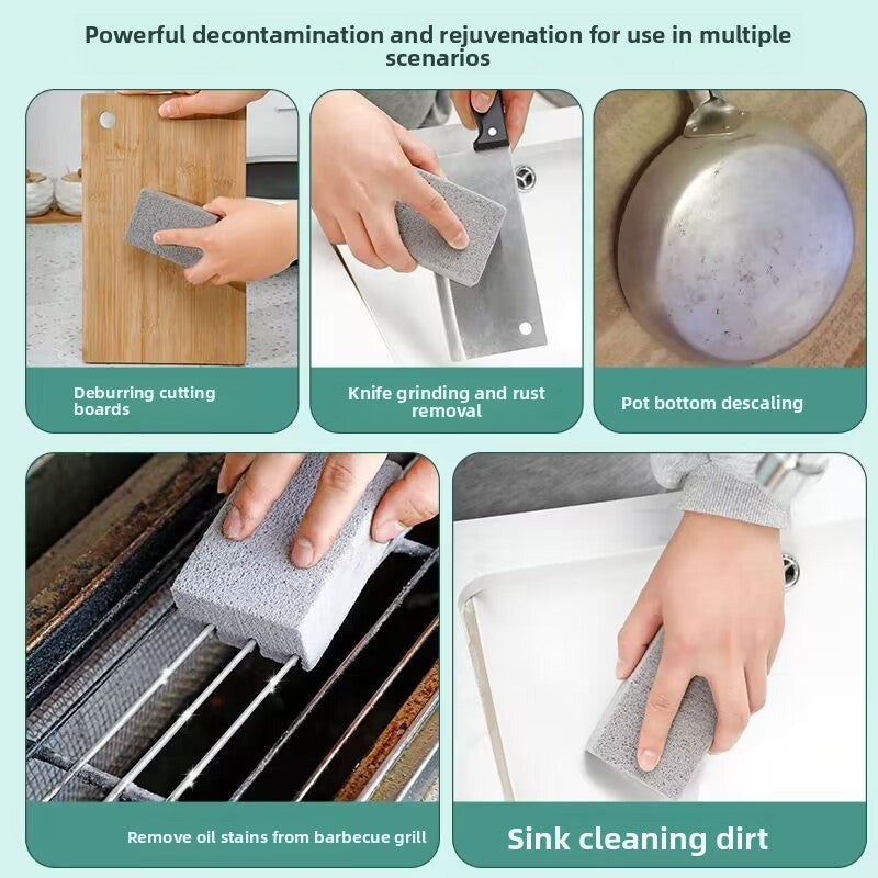 Home outdoor barbecue simple cleaning brick baking pan tools